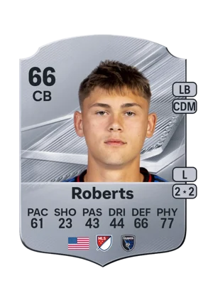 Roberts - 66 - Rare EA FC 27 card