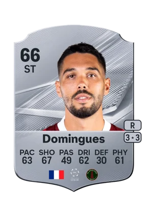 Domingues - 66 - Rare EA FC 27 card