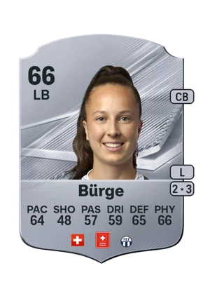 Bürge - 66 - Rare EA FC 27 card