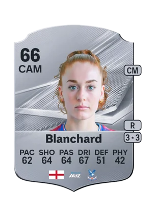 Blanchard - 66 - Rare EA FC 27 card