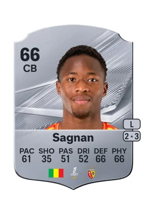 Sagnan - 66 - Rare EA FC 27 card