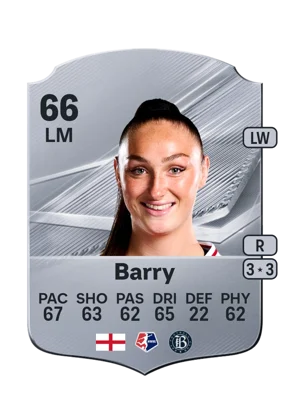 Barry - 66 - Rare EA FC 27 card