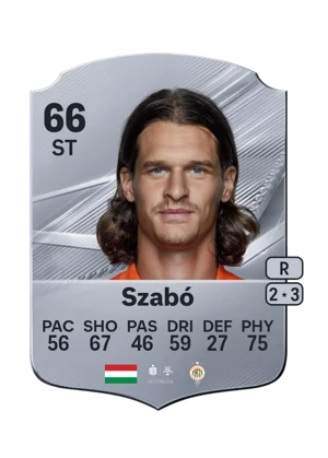 Szabó - 66 - Rare EA FC 27 card