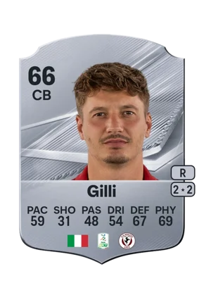 Gilli - 66 - Rare EA FC 27 card