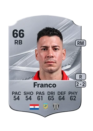 Franco - 66 - Rare EA FC 27 card