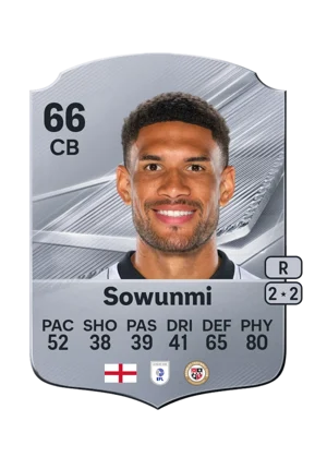 Sowunmi - 66 - Rare EA FC 27 card