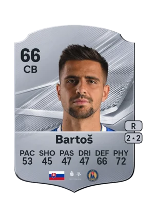 Bartoš - 66 - Rare EA FC 27 card
