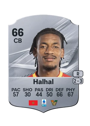 Halhal - 66 - Rare EA FC 27 card