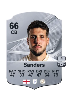 Sanders - 66 - Rare EA FC 27 card