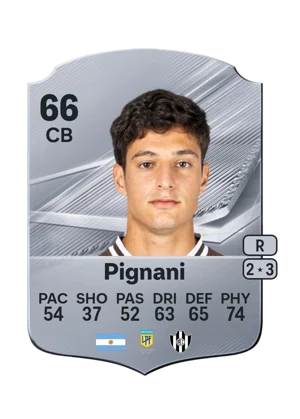 Pignani - 66 - Rare EA FC 27 card