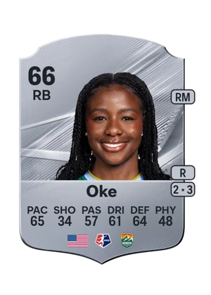 Oke - 66 - Rare EA FC 27 card