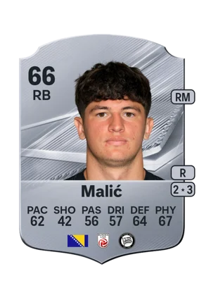 Malić - 66 - Rare EA FC 27 card