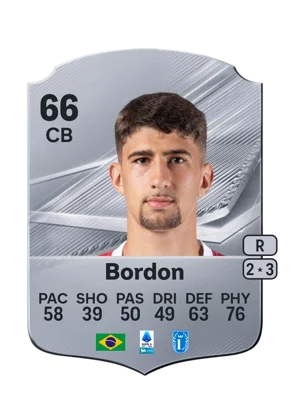 Bordon - 66 - Rare EA FC 27 card