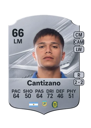 Cantizano - 66 - Rare EA FC 27 card