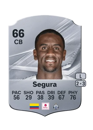 Segura - 66 - Rare EA FC 27 card