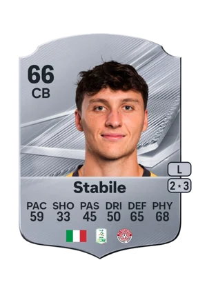Stabile - 66 - Rare EA FC 27 card