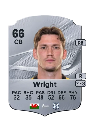 Wright - 66 - Rare EA FC 27 card