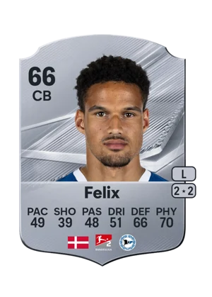 Felix - 66 - Rare EA FC 27 card