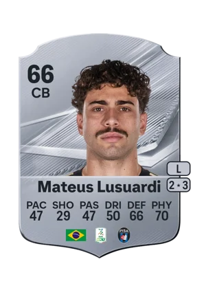 Mateus Lusuardi - 66 - Rare EA FC 27 card