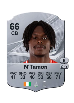 N'Tamon - 66 - Rare EA FC 27 card