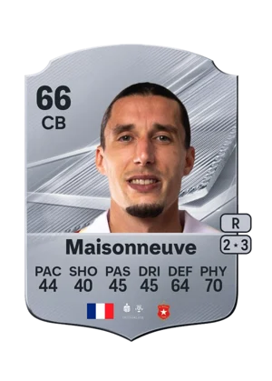 Maisonneuve - 66 - Rare EA FC 27 card
