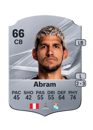 Abram - 66 - Rare EA FC 27 card