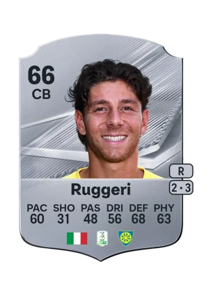 Ruggeri - 66 - Rare EA FC 27 card