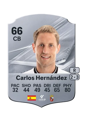 Carlos Hernández - 66 - Rare EA FC 27 card