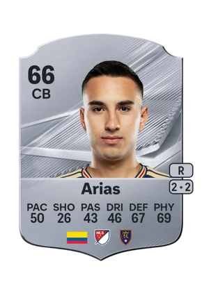 Arias - 66 - Rare EA FC 27 card