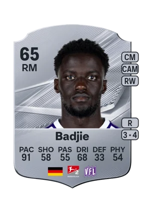 Badjie - 65 - Rare EA FC 27 card