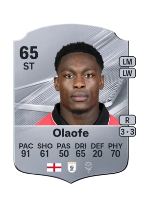 Olaofe - 65 - Rare EA FC 27 card