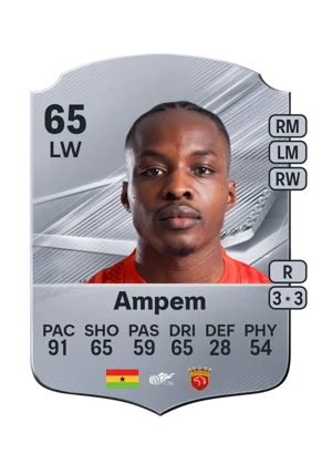 Ampem - 65 - Rare EA FC 27 card