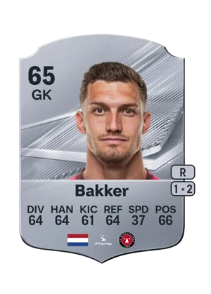 Bakker - 65 - Rare EA FC 27 card