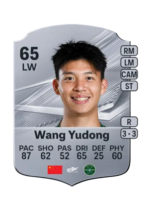 Wang Yudong - 65 - Rare EA FC 27 card