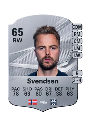 Svendsen - 65 - Rare EA FC 27 card