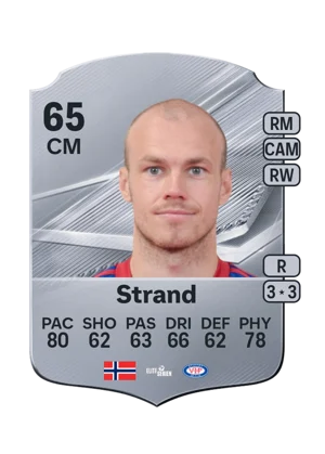 Strand - 65 - Rare EA FC 27 card