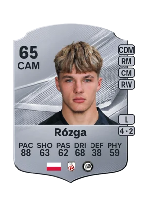 Rózga - 65 - Rare EA FC 27 card