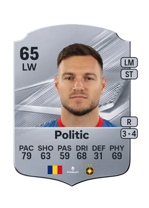 Politic - 65 - Rare EA FC 27 card