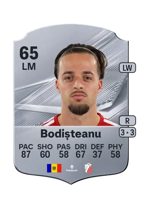 Bodișteanu - 65 - Rare EA FC 27 card