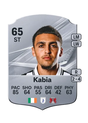 Kabia - 65 - Rare EA FC 27 card
