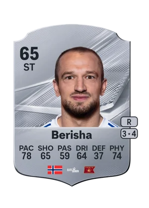 Berisha - 65 - Rare EA FC 27 card