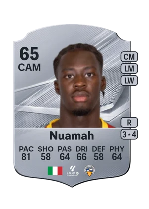 Nuamah - 65 - Rare EA FC 27 card