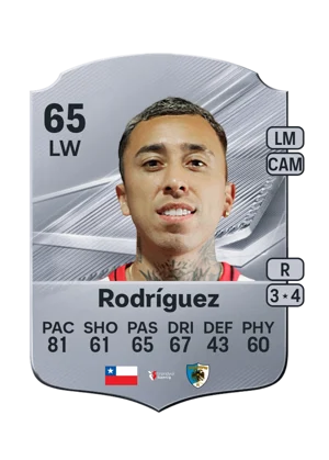 Rodríguez - 65 - Rare EA FC 27 card