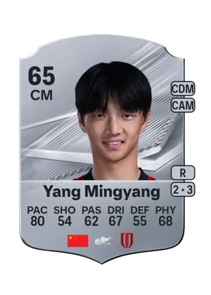 Yang Mingyang - 65 - Rare EA FC 27 card