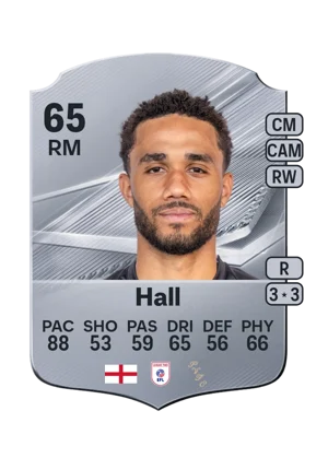 Hall - 65 - Rare EA FC 27 card