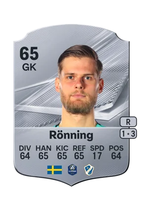 Rönning - 65 - Rare EA FC 27 card