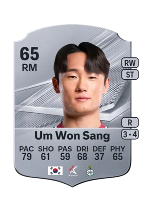 Um Won Sang - 65 - Rare EA FC 27 card
