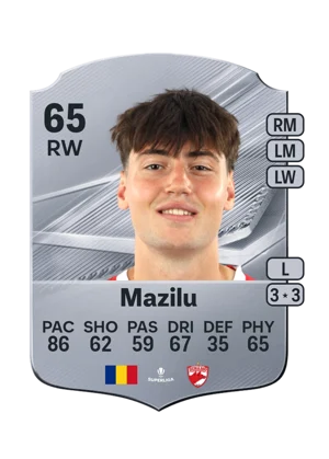 Mazilu - 65 - Rare EA FC 27 card
