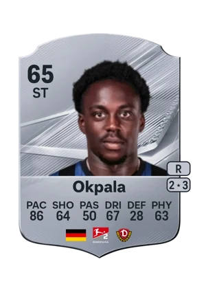 Okpala - 65 - Rare EA FC 27 card