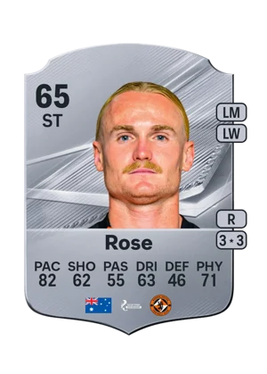 Rose - 65 - Rare EA FC 27 card